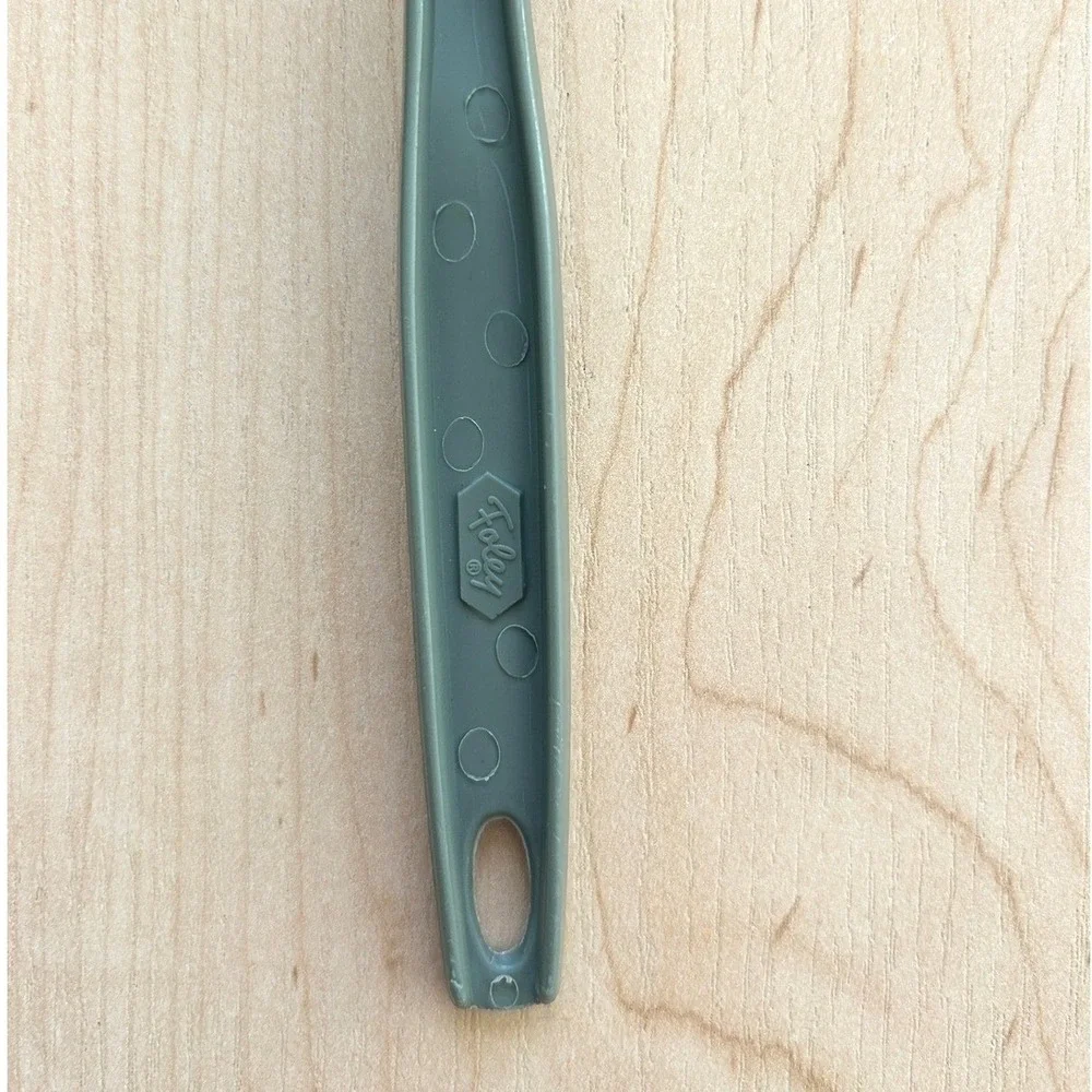 Foley Vintage Olive Green Plastic Ladle‎ Kitchen Utensil Kitchenware
